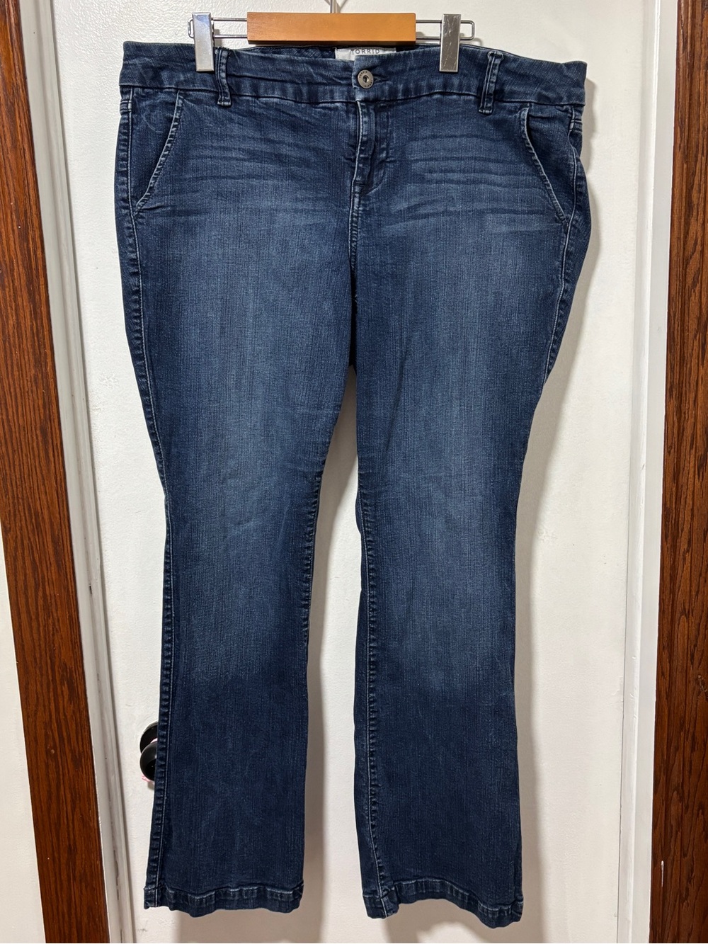 Torrid Bootcut Blue Jeans 18R Stretch Denim Plus Size Women’s